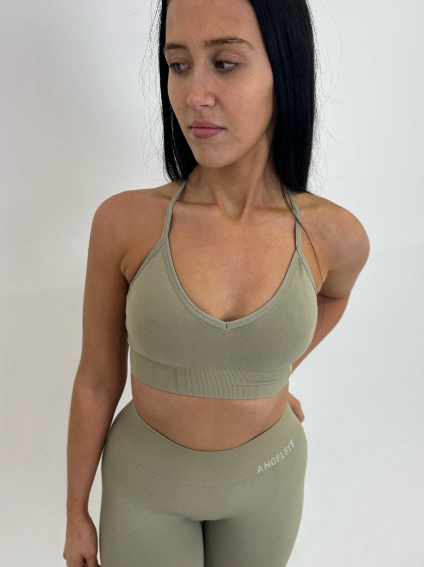 The Classic Bralette - Olive Tree